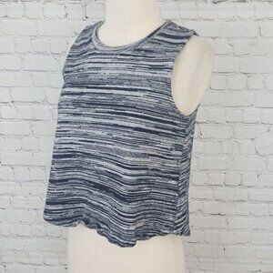 MADEWELL Space Dye Tank Top Blue White Shirt S